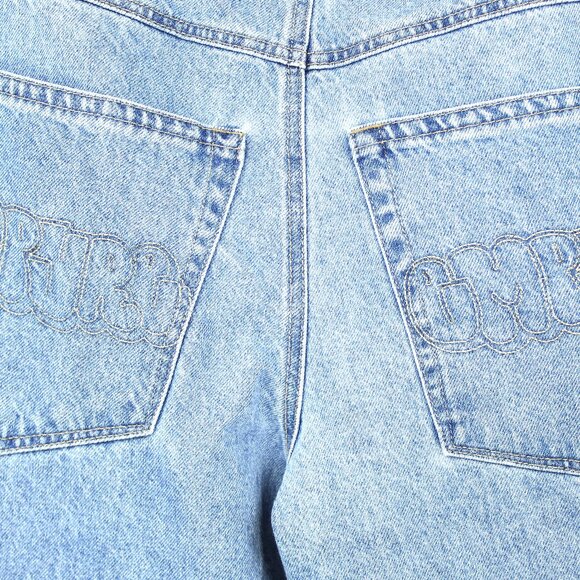 Empyre Ultra Loose Fit Colby Light Wash Skate Baggy Jeans Sz 34 Y2K Vintage SK8R - Picture 9 of 11